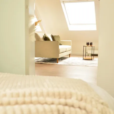 Milpau Bottrop3 - Helles Design-apartment Im Zentrum - Code-check-in, Nespresso, Smart-tv Apartmán