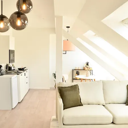 Milpau Bottrop3 - Helles Design-apartment Im Zentrum - Code-check-in, Nespresso, Smart-tv Apartmán