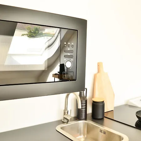 Apartmán Milpau Bottrop3 - Helles Design-apartment Im Zentrum - Code-check-in, Nespresso, Smart-tv